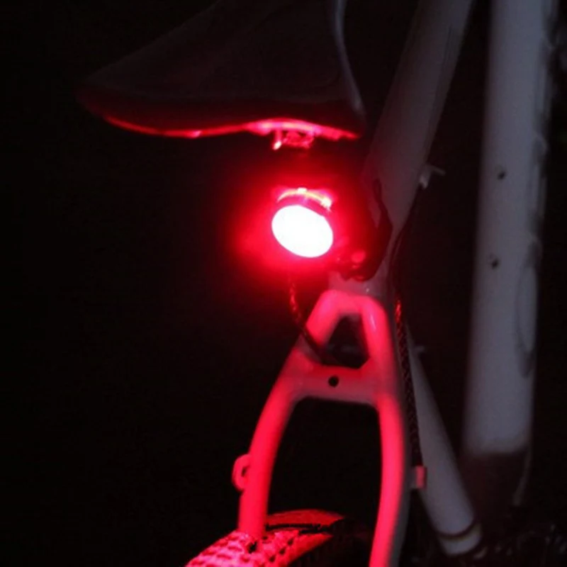 

Rechargeable USB LED Bright Bicycle Warning Light Waterproof for Cycling Outdoor WHShopping