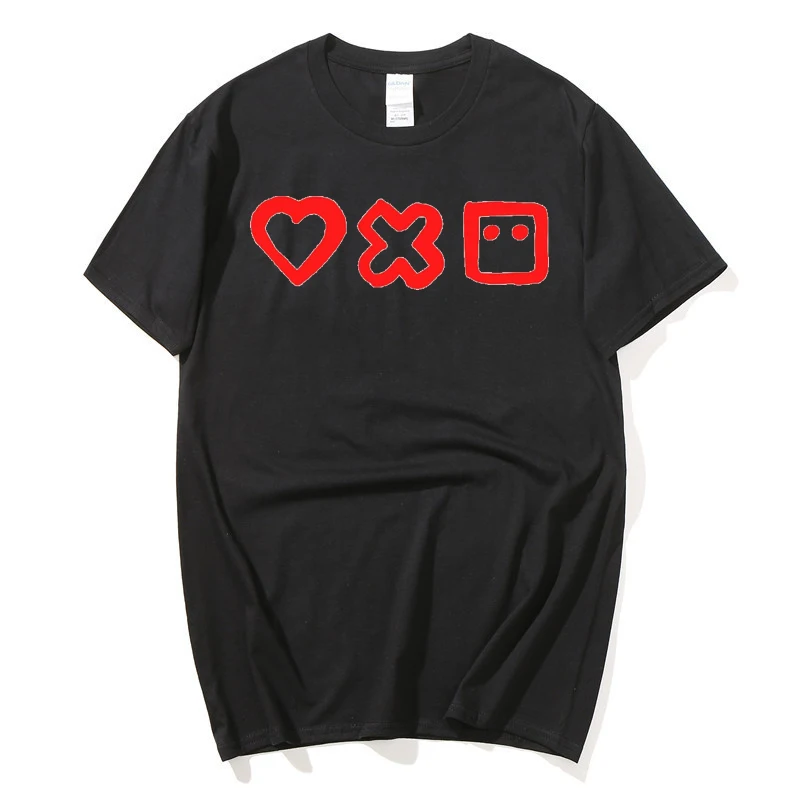 

2021 New Summer Love Death and Robot Graphic Print T-shirt Men's Fashion T-shirt Cotton Short Sleeve Top Unisex T-shirt Clothes