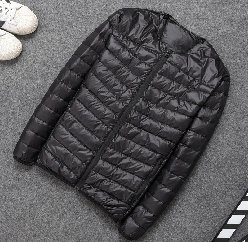 Куртка мужская сверхлегкая на утином пуху Осень-зима 2020 | Мужская одежда