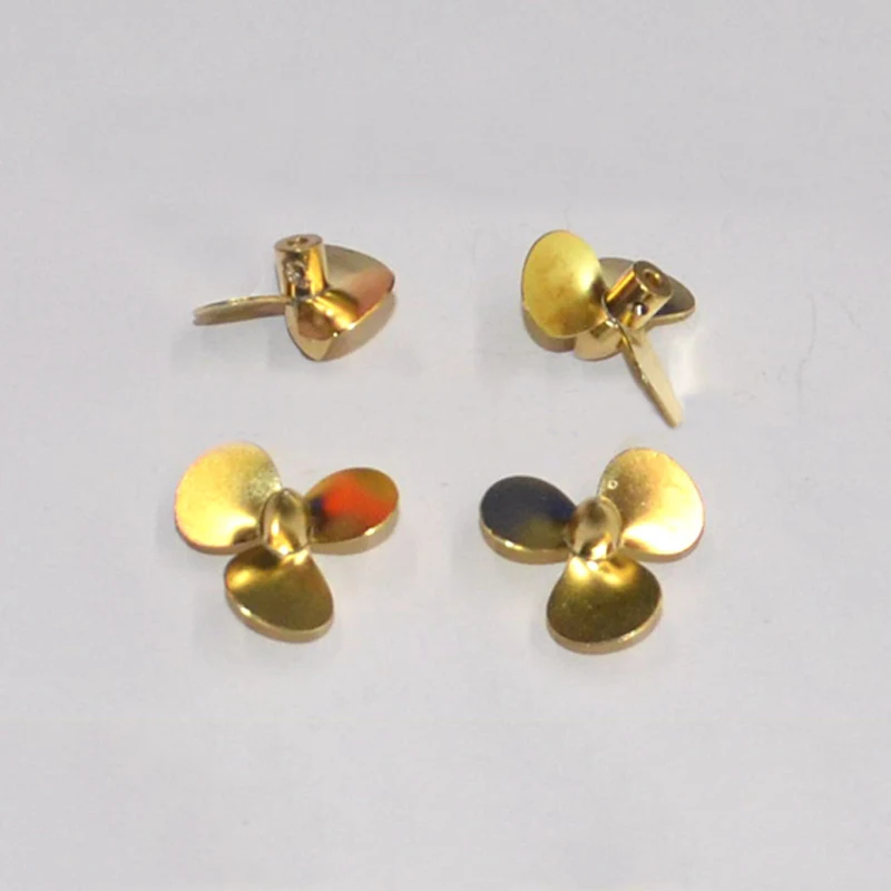 23 мм медный 3 лопастной диаметр отверстия для лопастей пропеллера 2 CW CCW реквизит