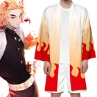 Костюм для косплея из аниме рассекающий демонов, Длинная накидка хаори для женщин и мужчин, для взрослых, хашиба, иносуке, ренгоку, камадо, незуко