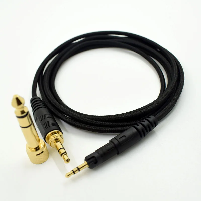 Подходит для Sennheiser HD518 HD598 HD595 ATH-M50X M40 бескислородный медный плетеный кабель
