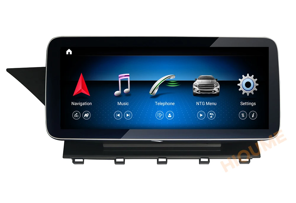 Автомобильный мультимедийный плеер Snapdragon для Mercedes Benz GLK Class X204 2008 2015 Android 10 0