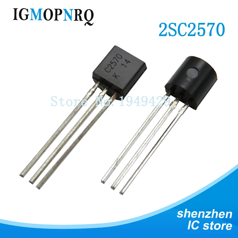 

10 шт./лот 2SC2570 C2570 TO-92 транзисторная линия Большой p новый высокий ток