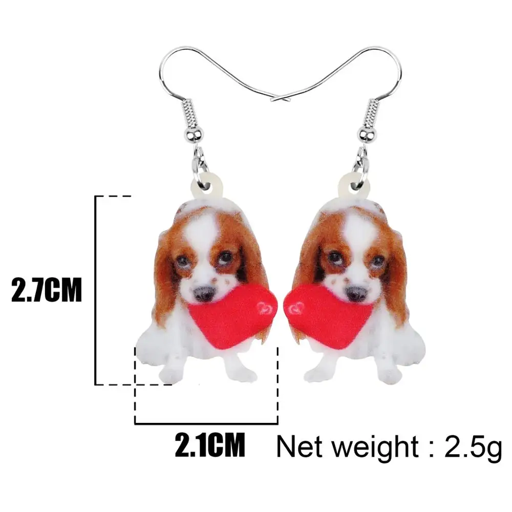 Акриловые украшения Bonsny для женщин и девушек подвеска с животными драгоценности