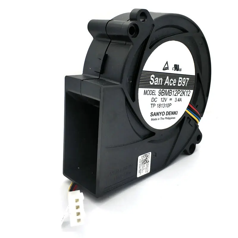 Вентилятор охлаждения sanyo 9 7 см 9BMB12P2K12 9733 12 В 3 4a 9BMB12P2K019 9BMB12P2J619 | Компьютеры и офис