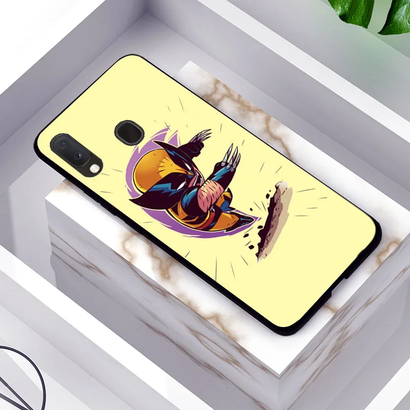 Чехлы Hero для samsung A20e A10 A30 A40 A50 A60 A70 чехол милый Капитан Америка черный ТПУ телефон Сумки для samsung Galaxy A20e чехол - Цвет: TPUBLK592