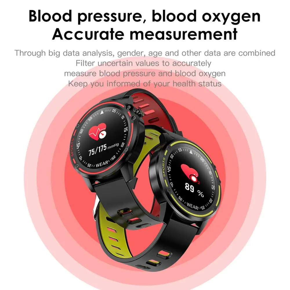 LEMDIOE ЭКГ ppg Смарт часы для мужчин ip68 Водонепроницаемый Спорт Здоровье smartwatch для Android IOS