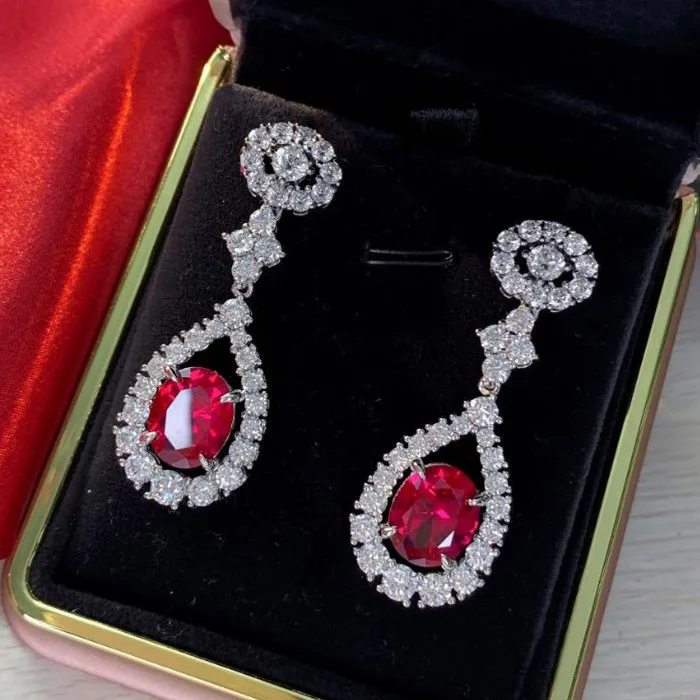 

Designer Fashion 925 Sterling Silver Jewelry 5A Cubic Zirconia Party Earring