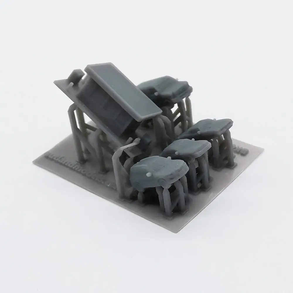 Outland модели макет железной дороги на открытом воздухе для автомобильных стоянок