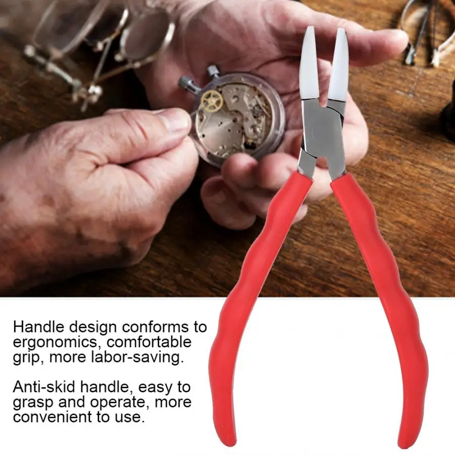 Плоскогубцы из нержавеющей стали и нейлона Круглые нейлоновые ювелирные изделия