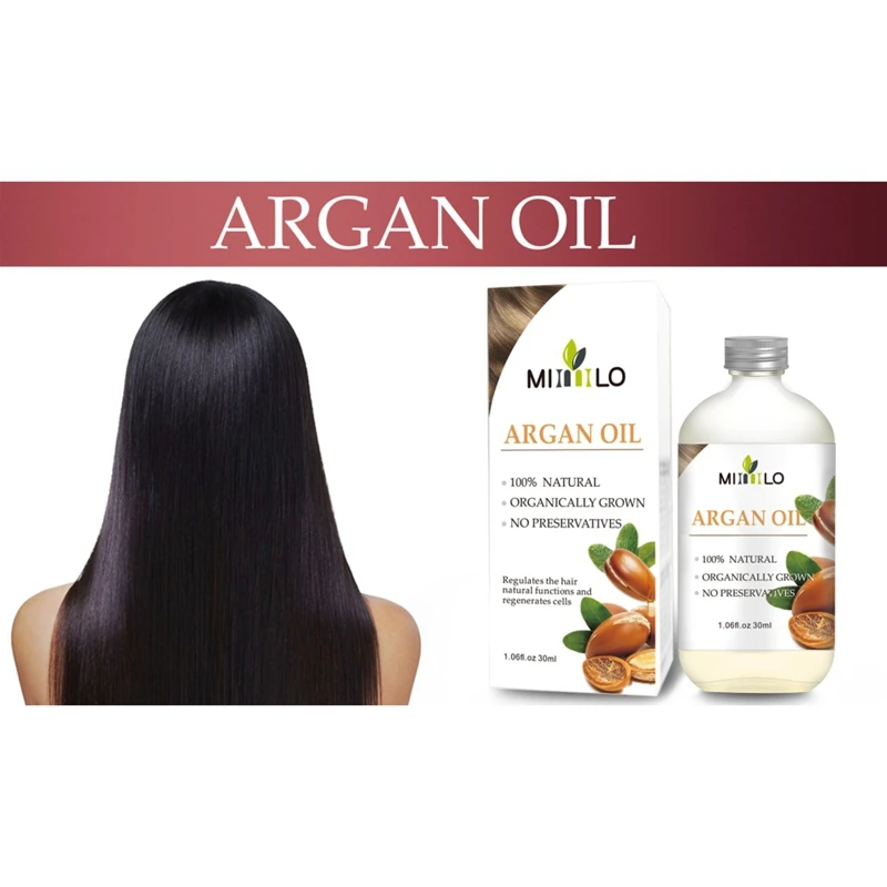 Бесплатное мытье марокканское масло для волос уход за волосами эфирное анти