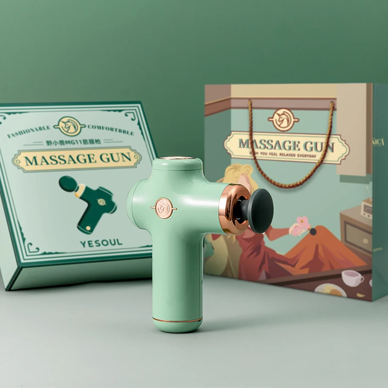 2021 миниатюрный Ручной Ударный Электрический массажер для глубоких тканей