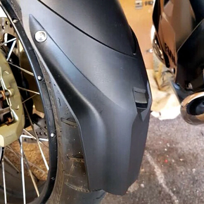 

for BMW R1200GS Adventure 2013-2017 Black Motorcycle Front Wheel Mudguard Fender Extender Extension Cover