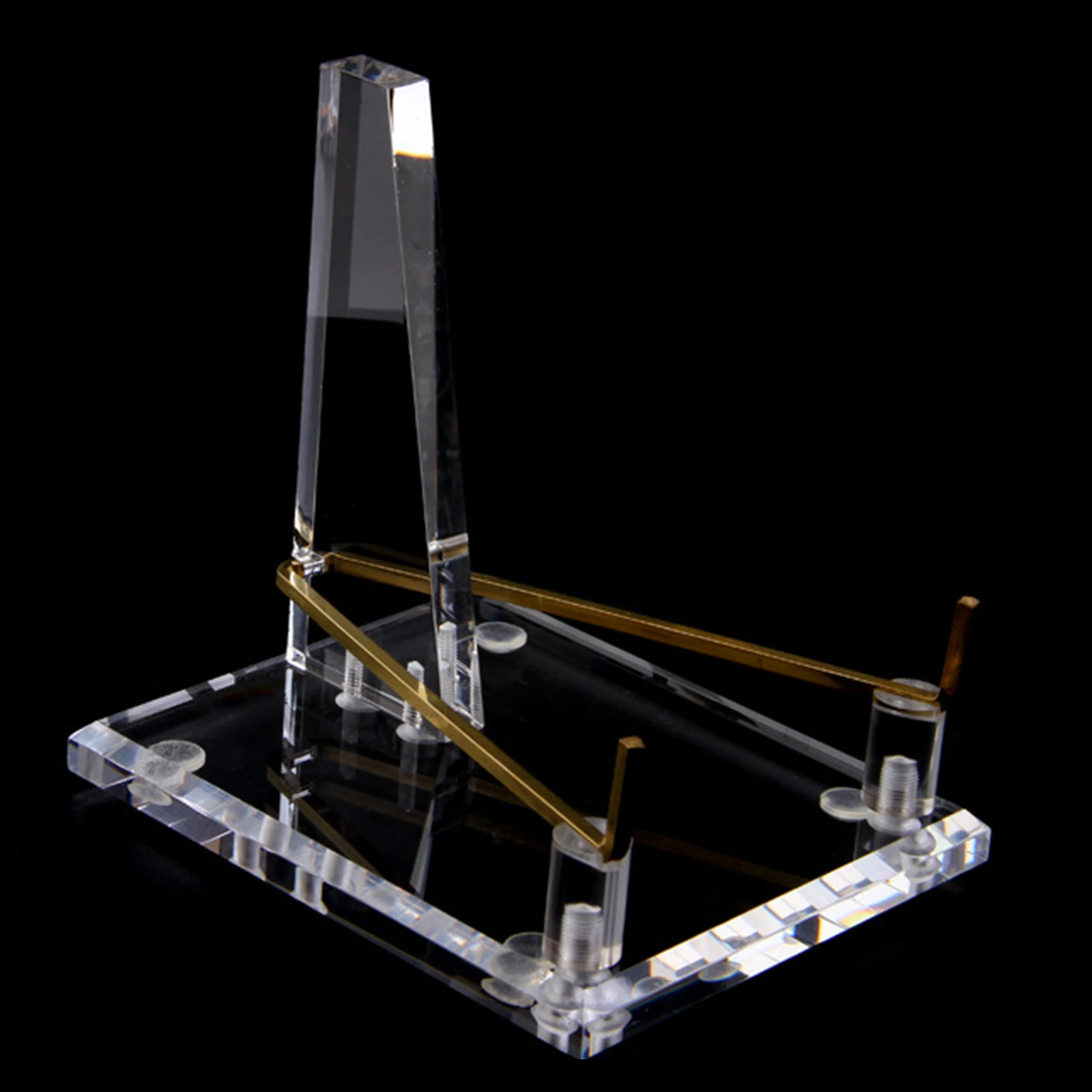 

Mineral Fossil Display Stand Holder Acrylic Base for Minerals Rock Agate