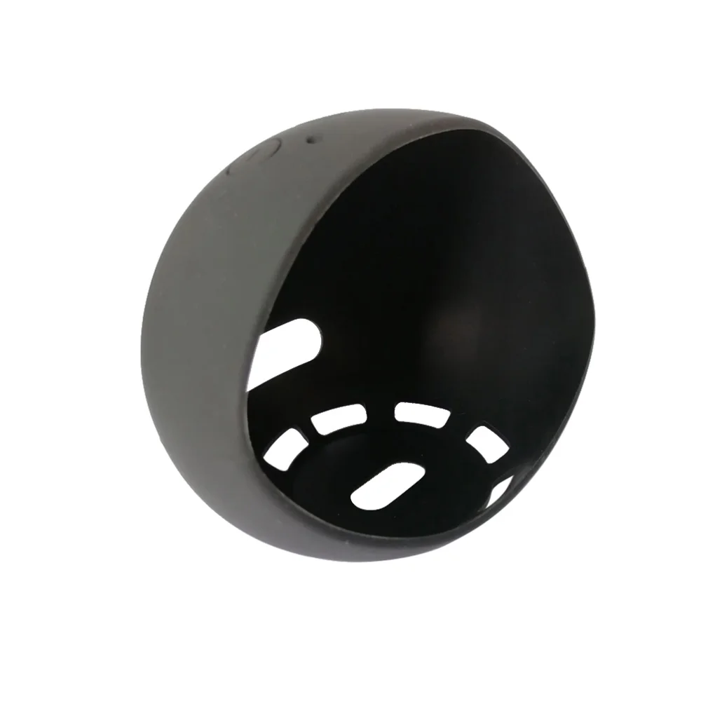 

Silicone Cover Protective Case Protector Cover Case for Echo Spot (Black)