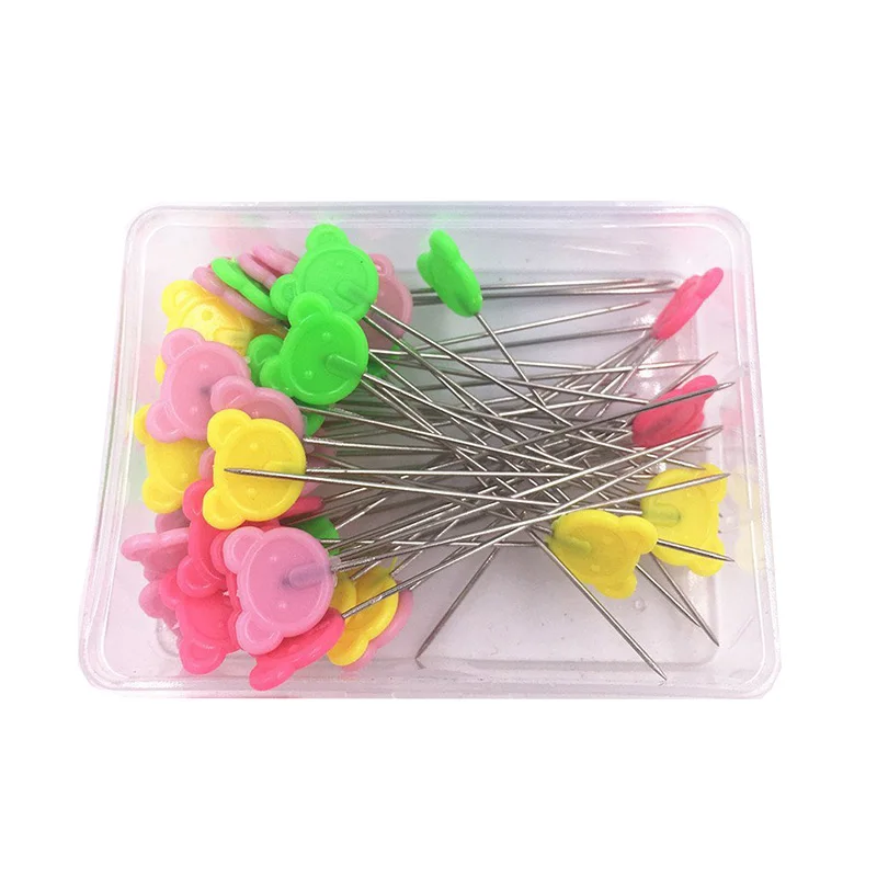 100 шт. металлическая пластиковая маленькая птичка/мишка/тюльпан/шпула плоская