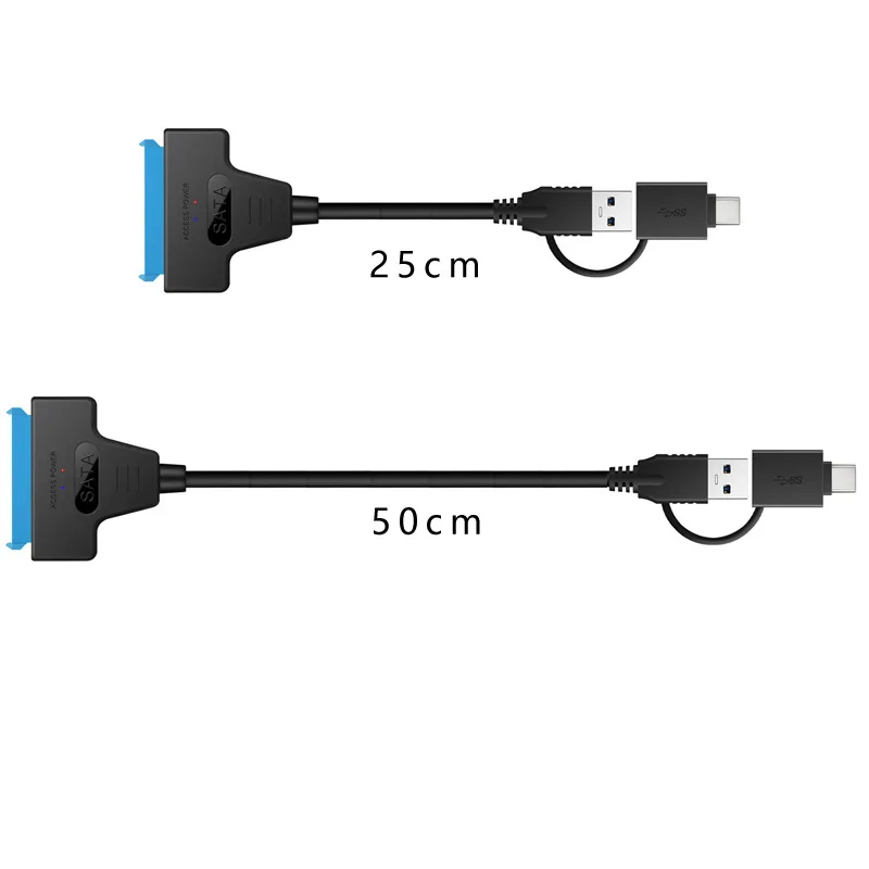 50cm USB 3.01to SATA 7+15 Pin Adapter Cable for 2.5 Inch HDD SSD | Безопасность и защита