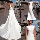 Новинка, свадебные платья со съемным шлейфом, женское свадебное платье на заказ