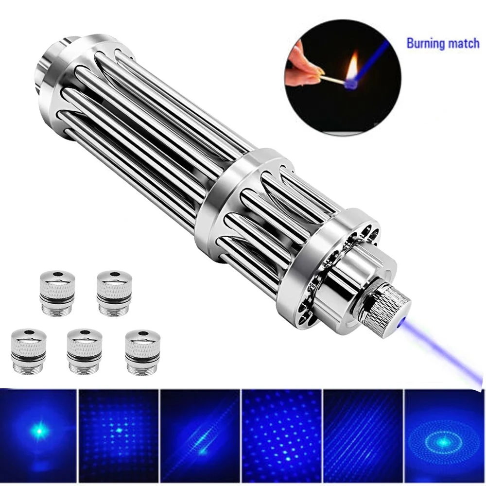 Лидер продаж! Высокомощные 5000 м синие лазерные указки нм лазерный лазер Синяя