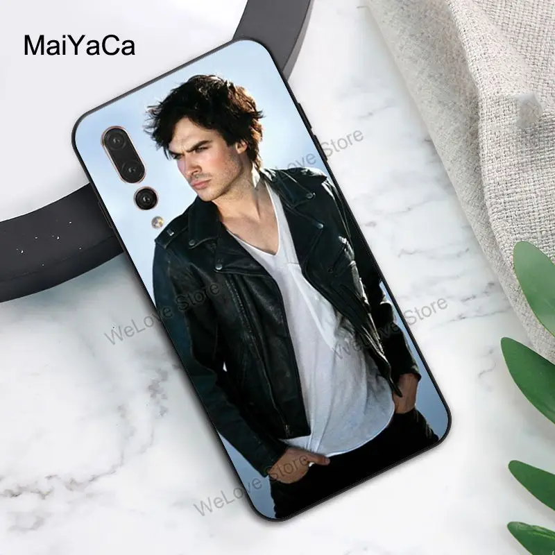 Чехол MaiYaCa Ian Somerhalder для дневников вампира чехол Huawei P Smart 2019 Z P10 P20 Lite P40 P30 Pro Mate 10 30 20 -