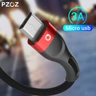 Кабель PZOZ Micro USB, для Samsung S7, Xiaomi, Redmi 7A, Note5, Android, 3 А