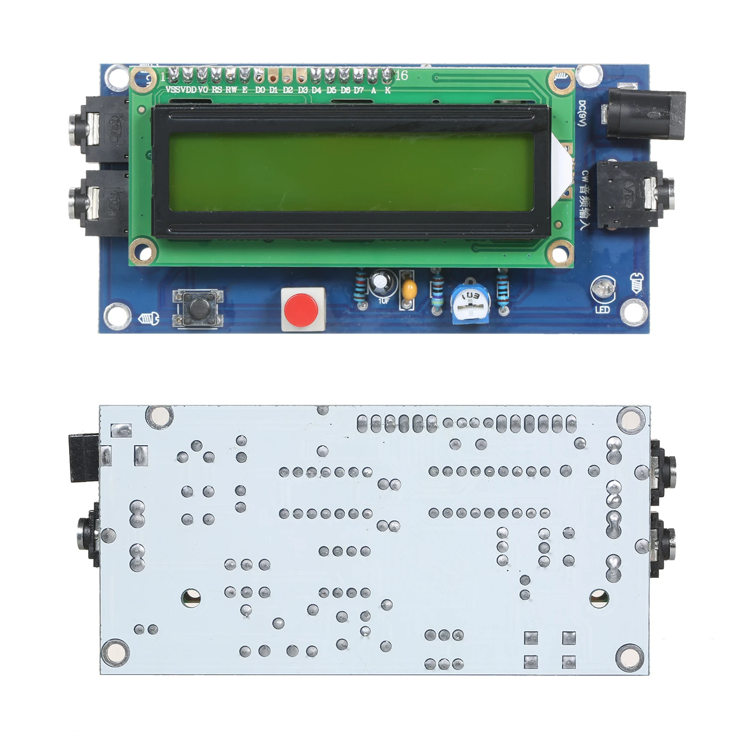 KKmoon декодер Любительский радиоприемник CW считыватель кодов Morse переводчик для