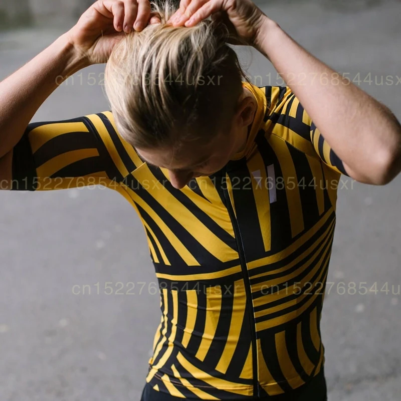 VOID дышащая ткань С Рисунком Тигра для велоспорта Джерси женщин 2019 желтая ridewear с