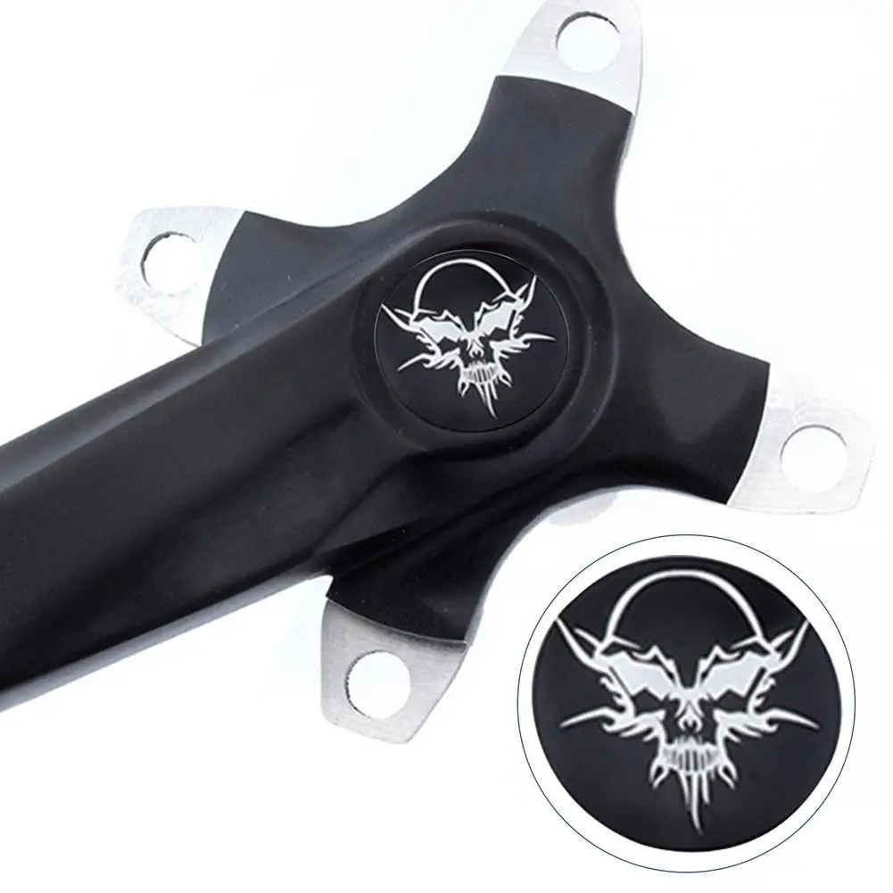 3 шт./компл. 1 крышка + 2 резиновых кольца для велосипеда шатуна Крышка из