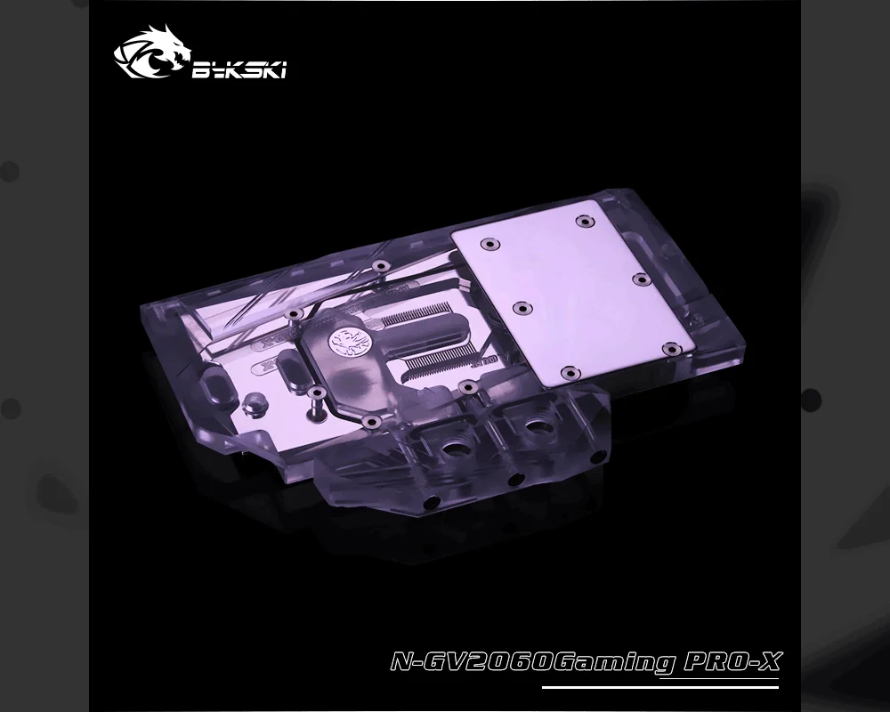 Bykski N-GV2060GamingPRO-X, полное покрытие видеокарты блок водяного охлаждения, для Gigabyte RTX2060/GTX1660Ti/1660 Gaming OC PRO 6G