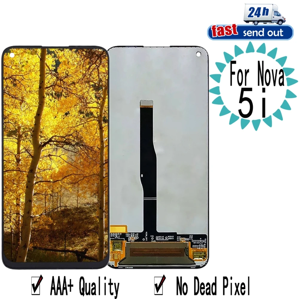6.4&quot P20lite2019 LCD For Huawei Nova 5i Display Touch Screen Digitizer Assembly Replacement P20 lite 2019 |