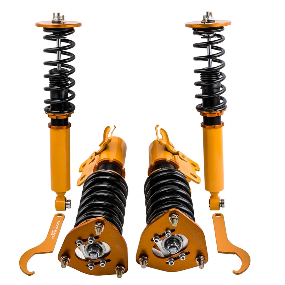 Полный Coilover Spring Shock набор распорок для Nissan S14 200SX 240SX 94 98 амортизационные стойки