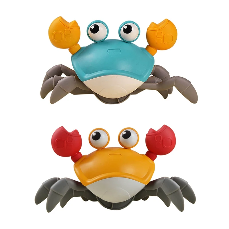 

Clockwork Crab Summer Cartoon Bath Toys Cute Swim Big Crab Cable Learning To Walk Toys Water Classic Toy For Boys Girls