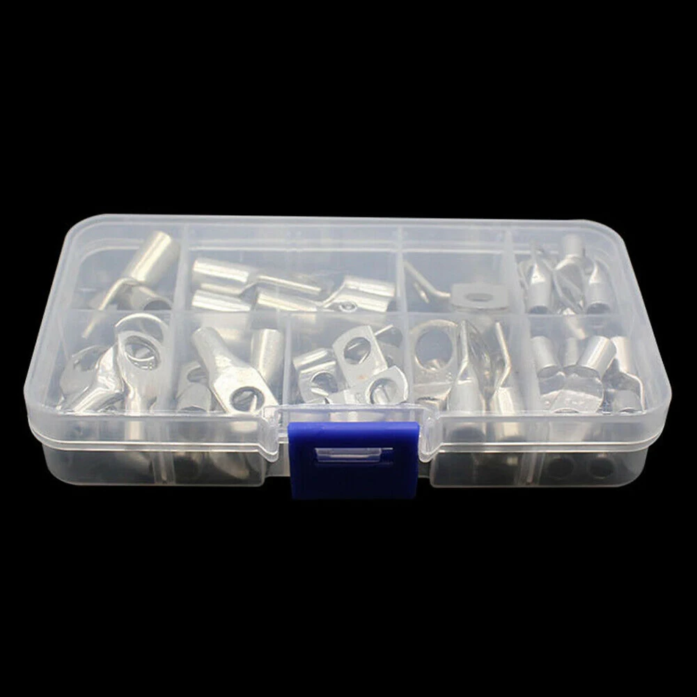 60 шт. медные трубки терминалы Аппаратные аксессуары батарея Сварочный кабель