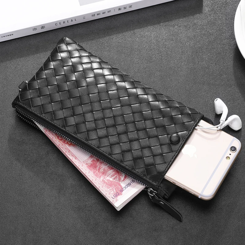 Wmnuo бренд кошелек Для мужчин из натуральной телячьей кожи Портмоне держатель для