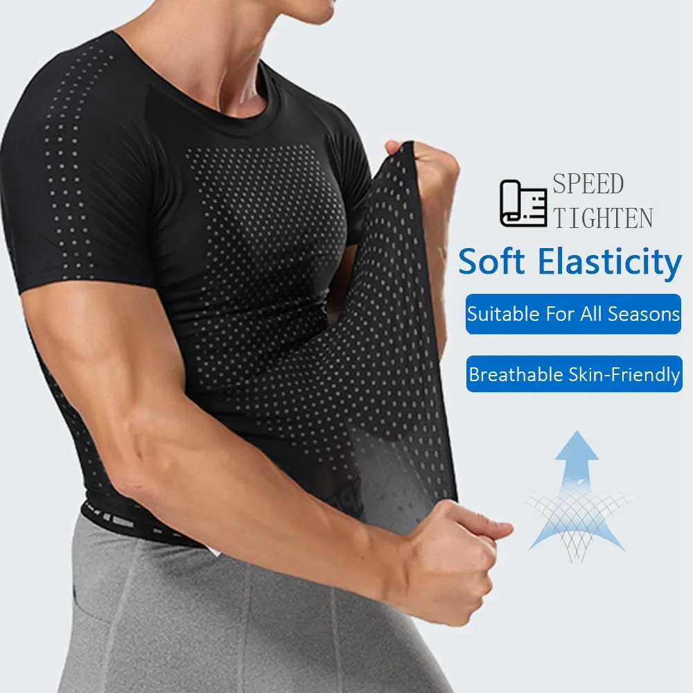 Men's Corset Compression Body Shaper Shirts Hot Sale Shapers Waist Trimmer Belt Waist Trainer Slim Vest Slimming Waist Shapewear