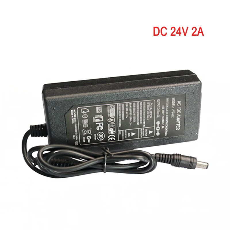 24 В 1A 2A 3A 4A 5A 6A адаптер питания Вход AC100-240V выход DC24V светильник ing трансформаторы зарядное устройство для светодиодные ленты светильник