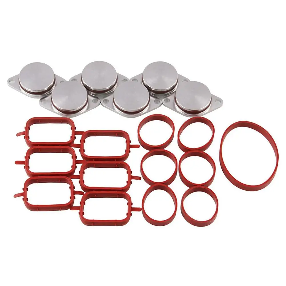 

Для BMW 320d 330d 520d 525d 530d 730d дизельные заготовки закручивающиеся заготовки булавки 22 мм/33 мм впускной коллектор прокладки Ремонтный комплект акс...