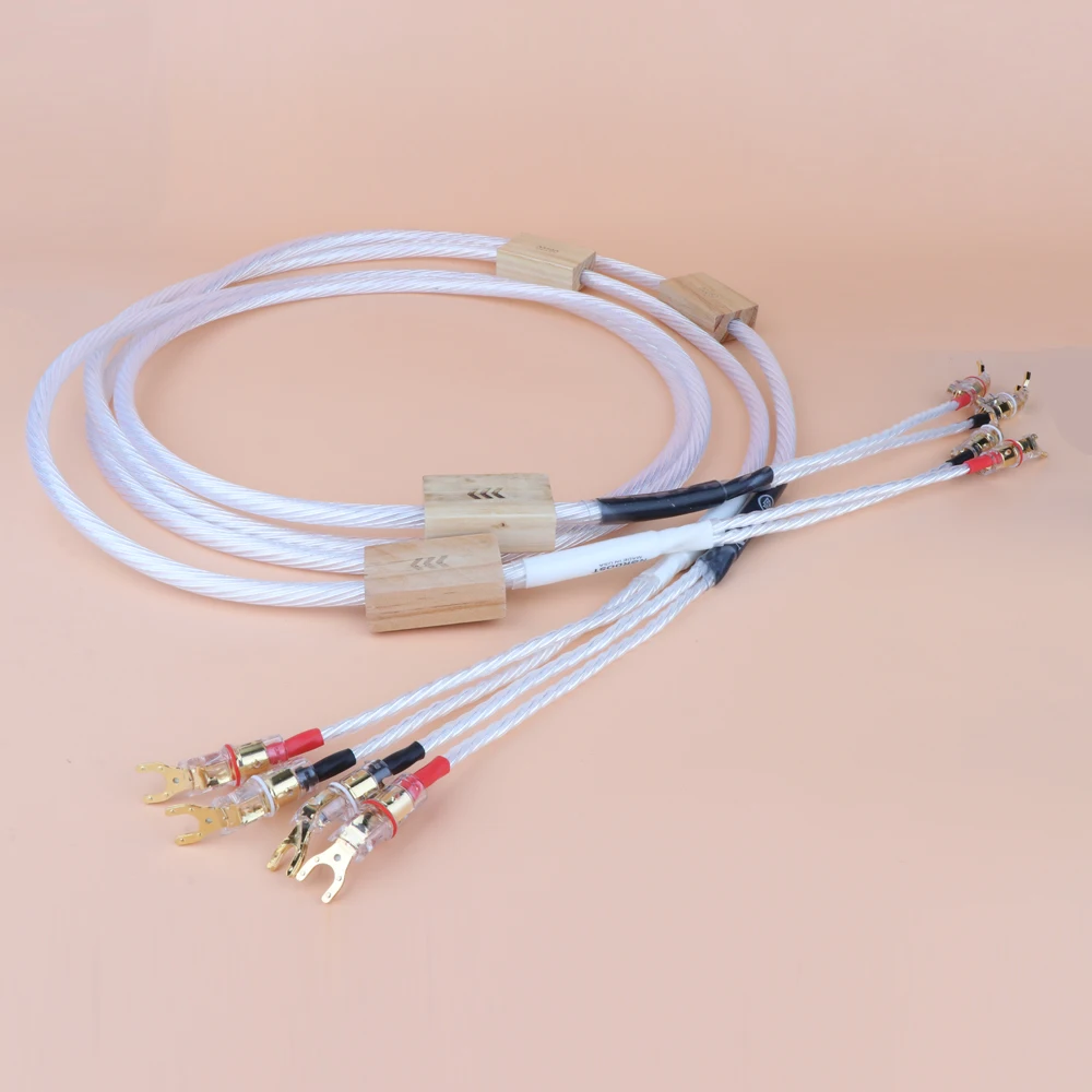 

Nordost Odin Supreme Reference Audio Cable With Gold Plated Y Spade Plug Interconnect