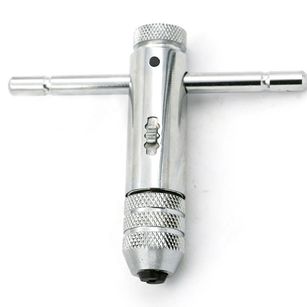 

Alloy Steel Durability With Spanner Wrench Drift Holder Set High Quality T-Handle Screw Tap Ratchet Taps M3 , M4 , M5, M6,M8