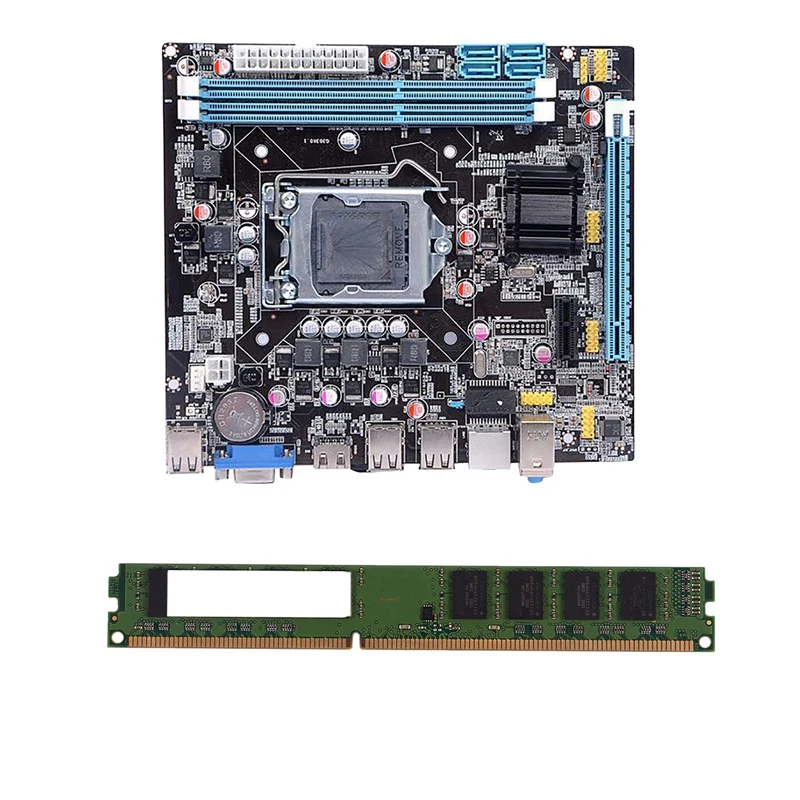 H61 настольный компьютер Материнская плата 1155 Pin CPU интерфейс обновления USB2.0 DDR3