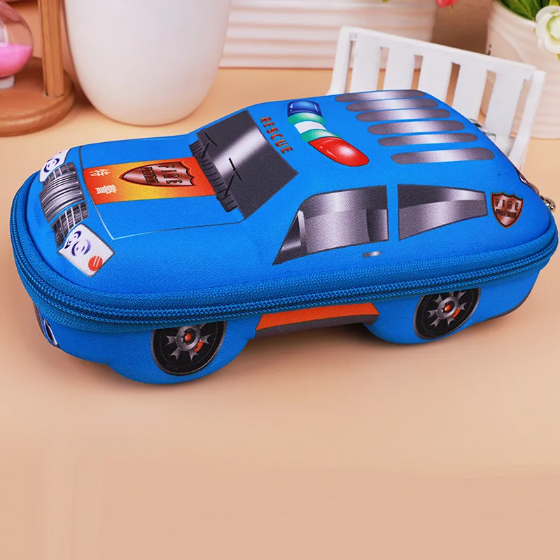 

car pencil case for boys,large capacity cute school Pencil box,high quality pen case pen pouch bag