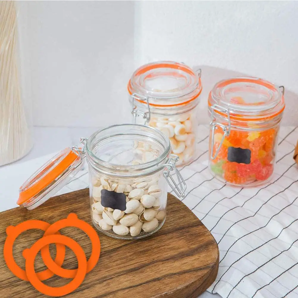 20 шт. силиконовые герметичные резиновые кольца для крышек банок - купить по