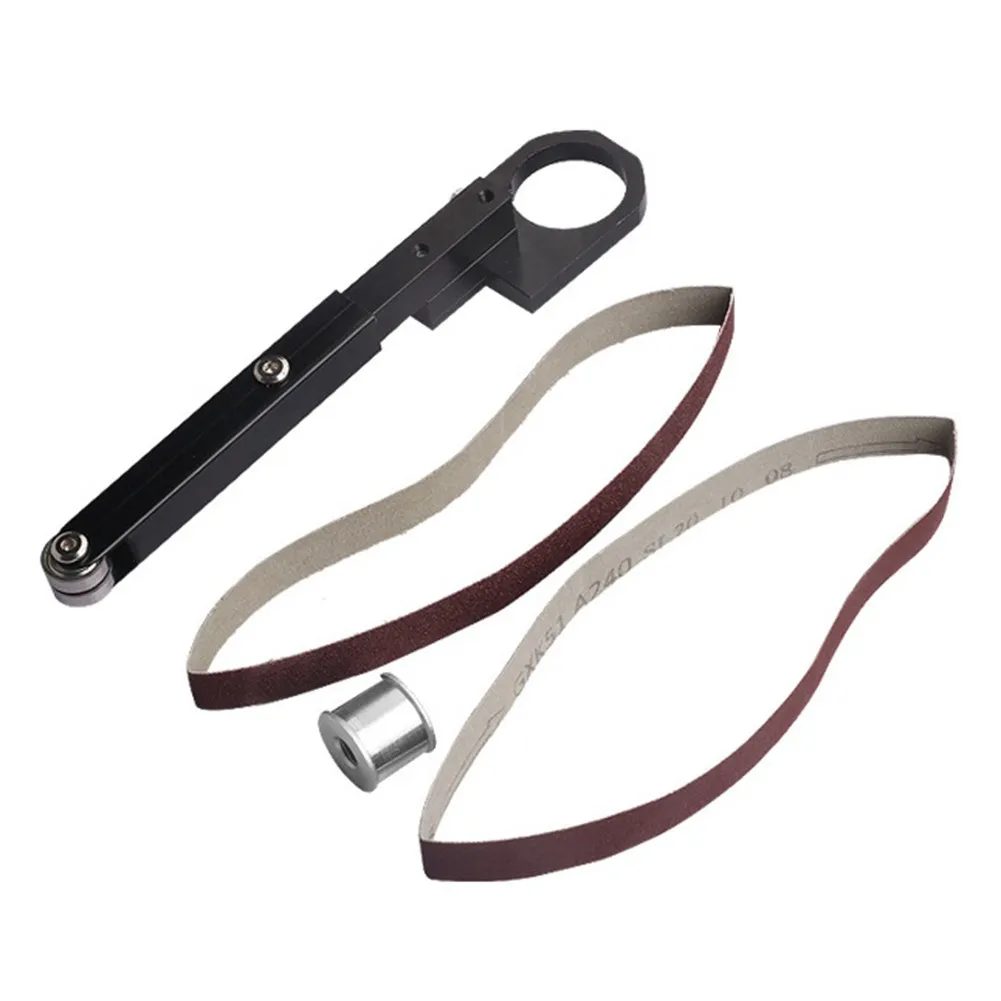

Mini DIY Angle Grinder Modified Belt Machine Modified Head Accessories Belt For Glass, Wood, Plastic, Stainless Steel, Metal