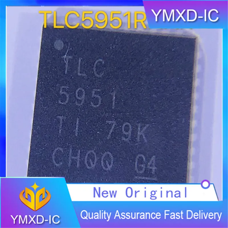 10 шт./лот новый оригинальный выход Tlc5951 Vqfn24 СВЕТОДИОДНЫЙ Драйвер IC 24 линейный