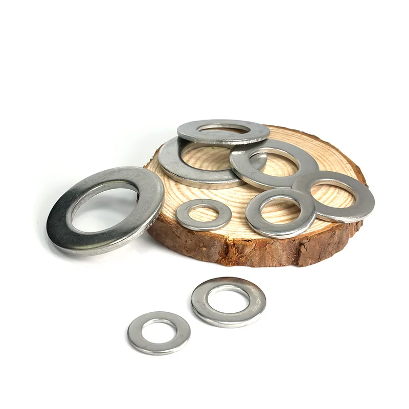 Luhuichang 5-100 шт плоская шайба M1.6 M2 M2.5 M3 M4 M5 M6 M8 M10 M12 M14 M16 M18 M20 шайбы из нержавеющей стали
