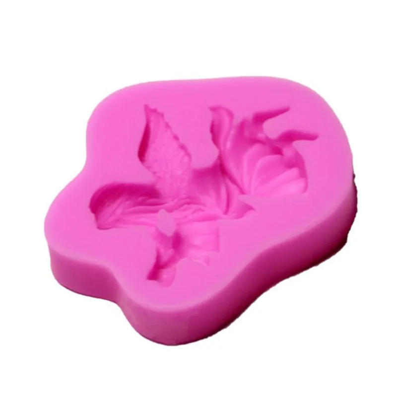 Силиконовая форма для выдувания ракушек ангелов мыла ручной работы силикагеля