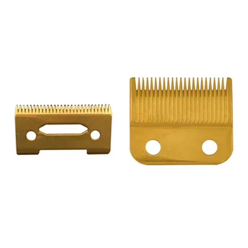 

1Set Stagger-Tooth 2 Hole Hair Clipper Trimmer Ceramic Metal Blade for Wahl 8504 Series Hair Clippers Kit Retailsale