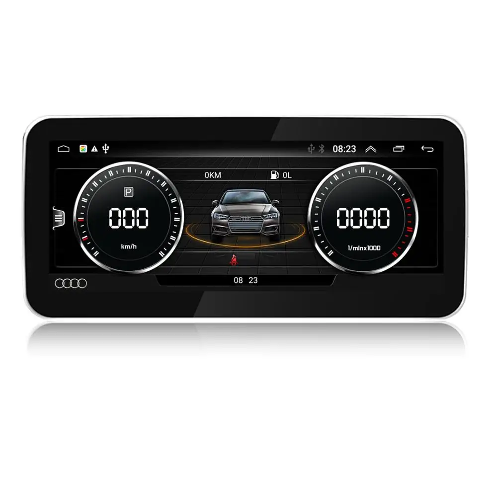 COIKA 10,2" Android 9,0 Система Автомобильный мультимедийный плеер для Audi A4 A5 2009- gps Navi Стерео wifi 4G Bluetooth ips экран 2+ 32