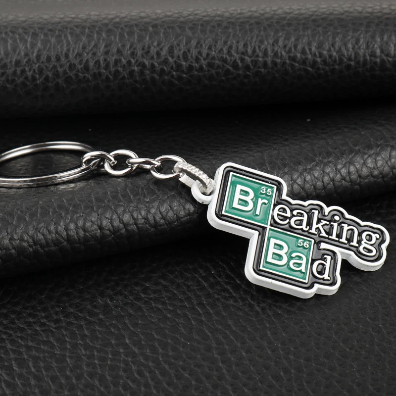 Фильм безделушки во все тяжкие BA BR Heisenberg брелок металлический кулон брелок для ключей для мужчин и женщин брелки